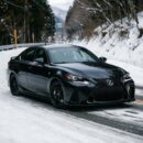 Lexus is300h f sport mode black Vi: зимний пакет и чёрные диски для Японии